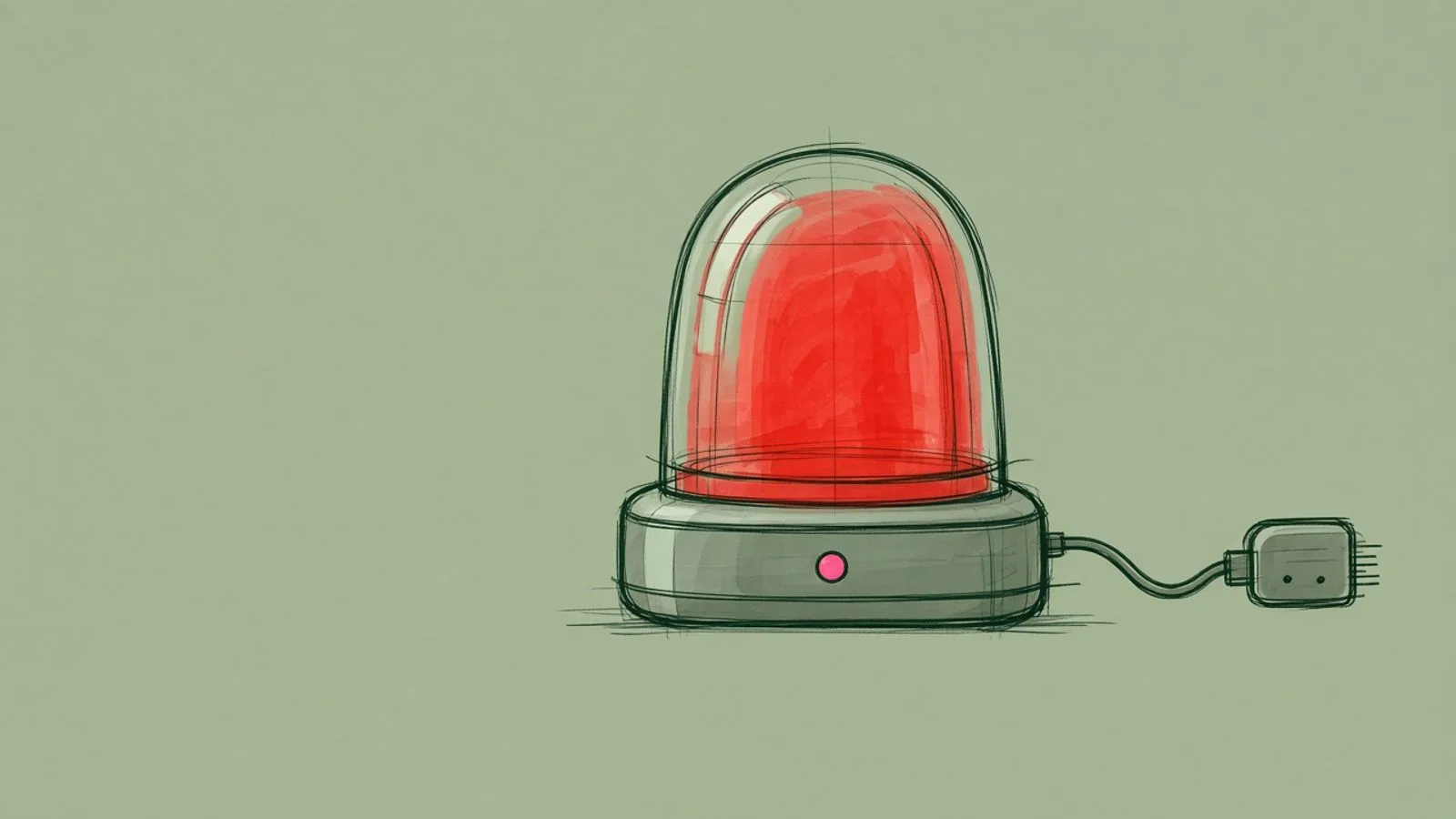 Old USB busylight shows when Claude Code is working or waiting for an answer